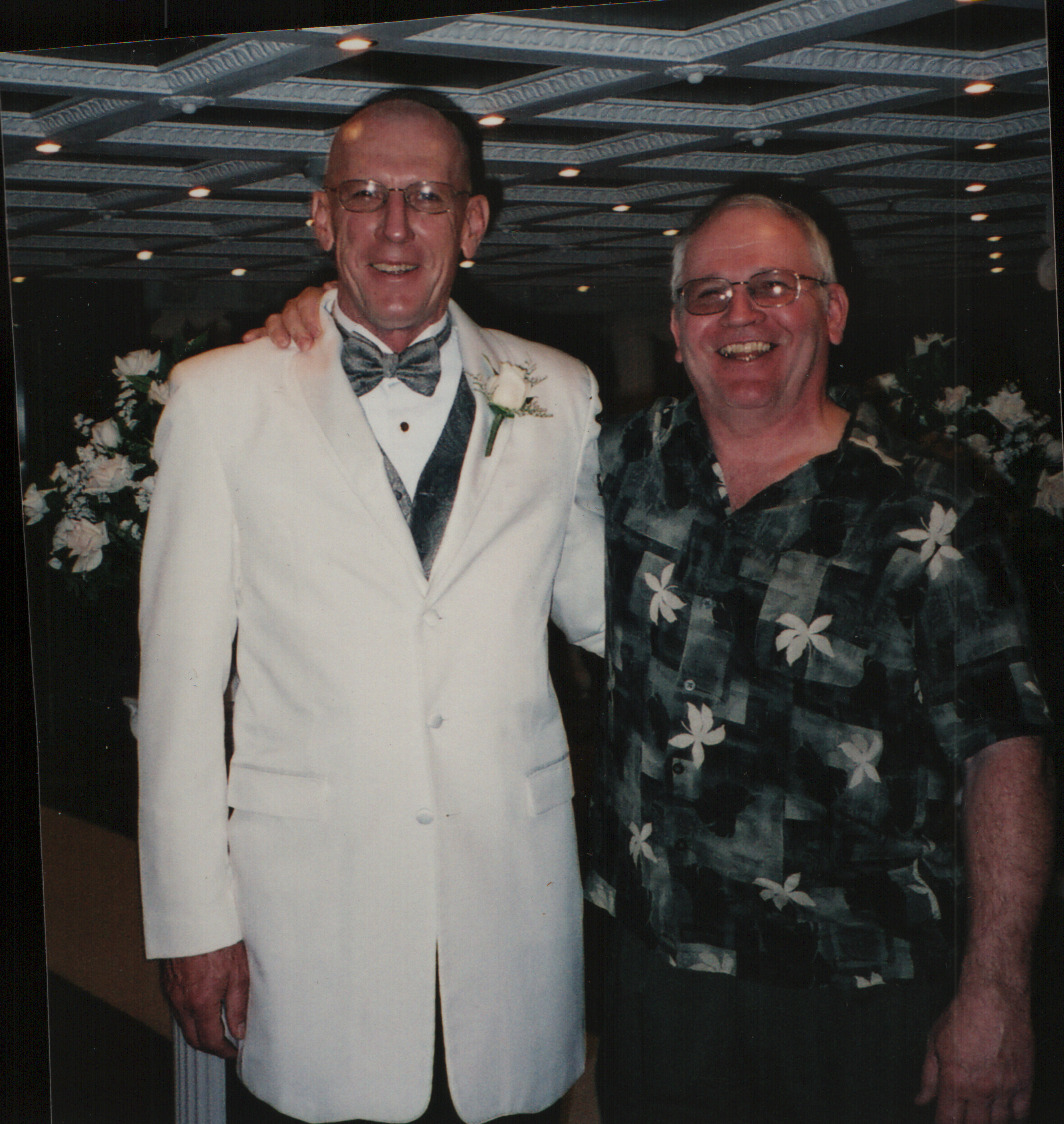 Sid and brother Steve March 13, 2005